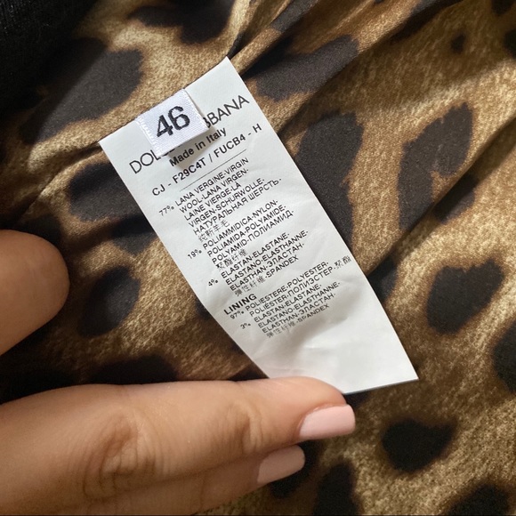 Dolce & Gabbana black blazer - Picture 10 of 16